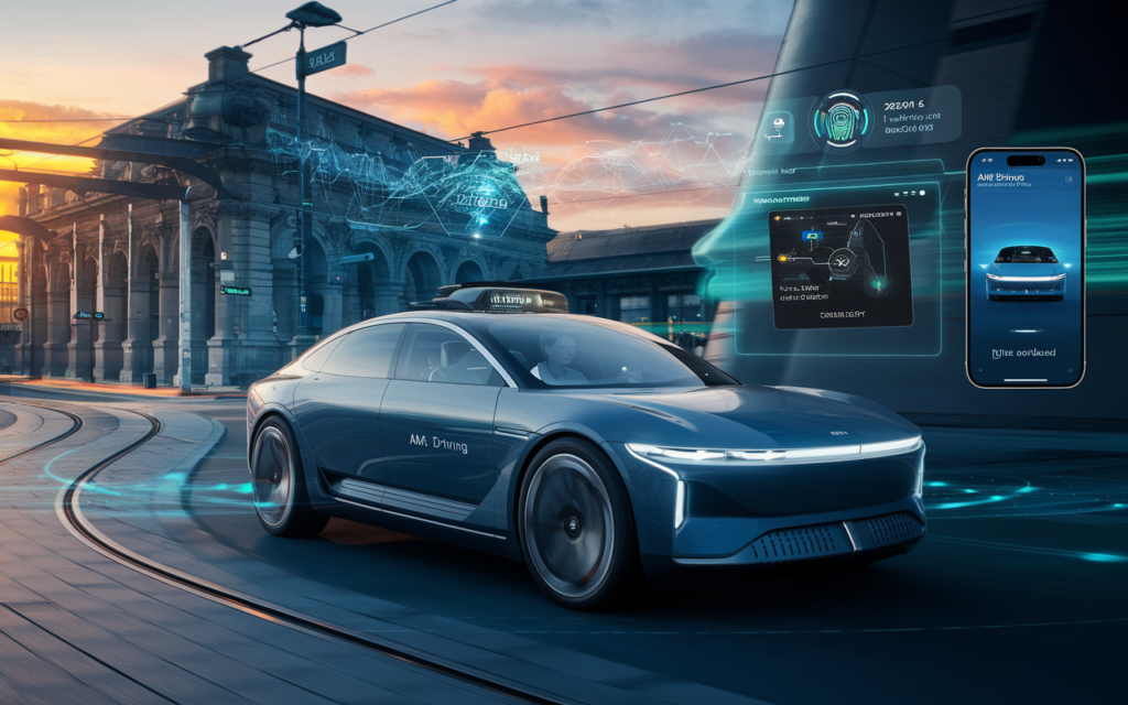 AMZ DRIVING, un service de VTC innovant à Bordeaux, alliant mobilité intelligente et durabilité pour des transports optimisés.