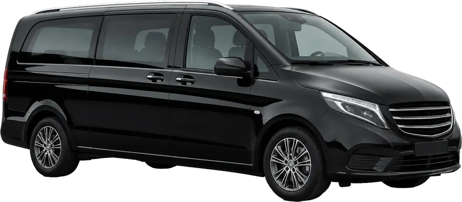 Van 8 places pour transfert de groupe, aéroport et gare de Bordeaux